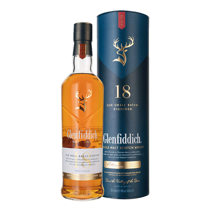 Glenfiddich 18 Year Single Malt Scotch Whisky