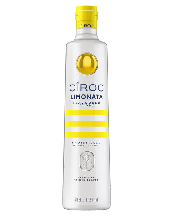 New ciroc limonata vodka. Made with Italian lemons and other citrus flavours 